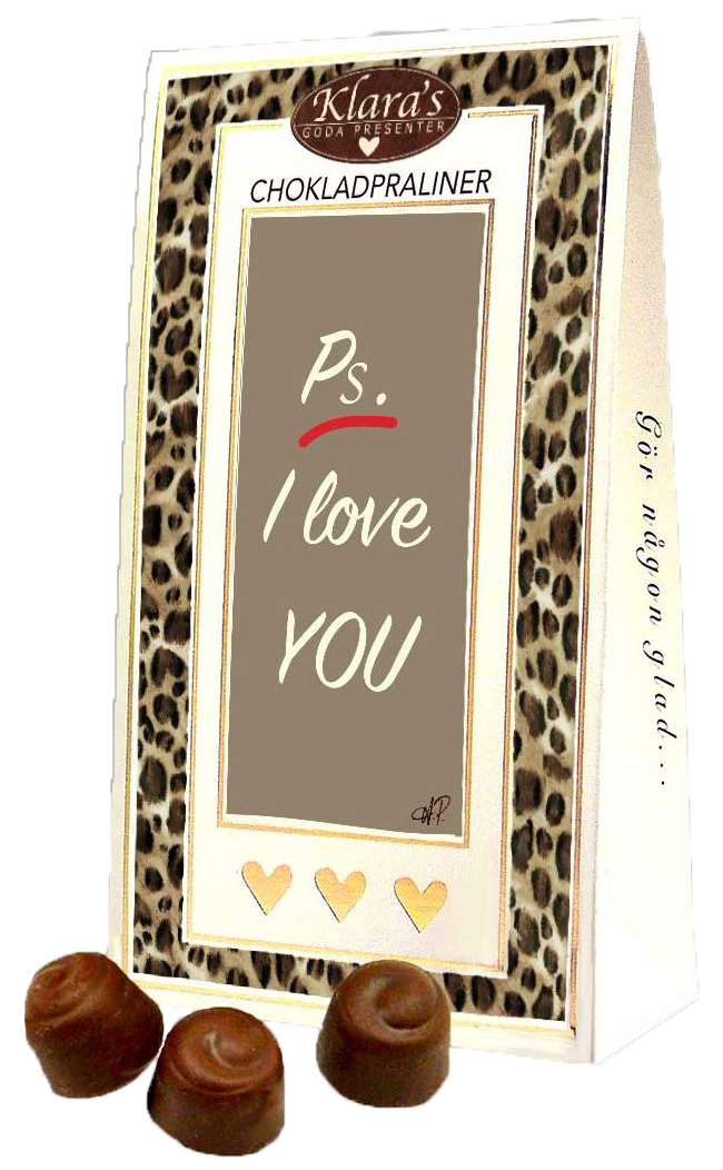 PS I Love You - Lyxiga chokladpraliner